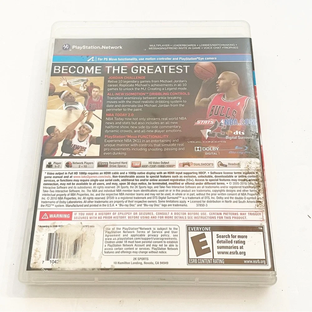 Sony nba 2k11